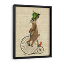 March Hare En Penny Farthing - Fab Funky | Cuadro decorativo de Canvas Lab