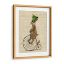 March Hare En Penny Farthing - Fab Funky | Cuadro decorativo de Canvas Lab