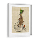 March Hare En Penny Farthing - Fab Funky | Cuadro decorativo de Canvas Lab