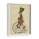 March Hare En Penny Farthing - Fab Funky | Cuadro decorativo de Canvas Lab