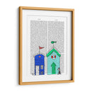 Chozas De Playa 2 Ilustración - Fab Funky | Cuadro decorativo de Canvas Lab