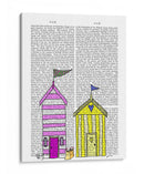 Chozas De Playa 3 Ilustración - Fab Funky | Cuadro decorativo de Canvas Lab