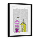 Chozas De Playa 3 Ilustración - Fab Funky | Cuadro decorativo de Canvas Lab