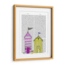 Chozas De Playa 3 Ilustración - Fab Funky | Cuadro decorativo de Canvas Lab