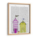 Chozas De Playa 3 Ilustración - Fab Funky | Cuadro decorativo de Canvas Lab