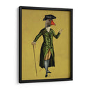 Ganso En Abrigo De Regencia Verde - Fab Funky | Cuadro decorativo de Canvas Lab