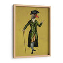 Ganso En Abrigo De Regencia Verde - Fab Funky | Cuadro decorativo de Canvas Lab