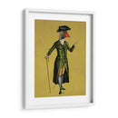 Ganso En Abrigo De Regencia Verde - Fab Funky | Cuadro decorativo de Canvas Lab