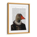 Elizabethan Ganso En Un Ruff - Fab Funky | Cuadro decorativo de Canvas Lab