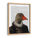 Elizabethan Ganso En Un Ruff - Fab Funky | Cuadro decorativo de Canvas Lab