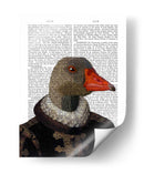 Elizabethan Ganso En Un Ruff - Fab Funky | Cuadro decorativo de Canvas Lab