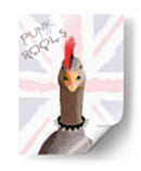Punk Rock Ganso - Fab Funky | Cuadro decorativo de Canvas Lab