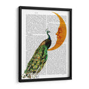 Peacock En La Luna - Fab Funky | Cuadro decorativo de Canvas Lab