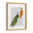 Peacock En La Luna - Fab Funky | Cuadro decorativo de Canvas Lab