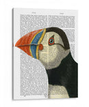 Retrato De Frailecillo - Fab Funky | Cuadro decorativo de Canvas Lab