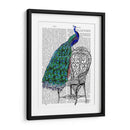 Peacock En Silla - Fab Funky | Cuadro decorativo de Canvas Lab