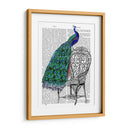 Peacock En Silla - Fab Funky | Cuadro decorativo de Canvas Lab