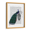 Pavo Real En Lámpara - Fab Funky | Cuadro decorativo de Canvas Lab