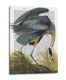 Heron Azul 1 - Fab Funky | Cuadro decorativo de Canvas Lab
