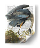 Heron Azul 1 - Fab Funky | Cuadro decorativo de Canvas Lab