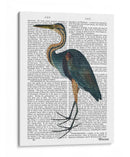 Heron Azul 3 - Fab Funky | Cuadro decorativo de Canvas Lab