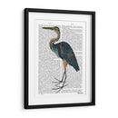 Heron Azul 3 - Fab Funky | Cuadro decorativo de Canvas Lab