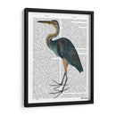 Heron Azul 3 - Fab Funky | Cuadro decorativo de Canvas Lab