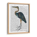 Heron Azul 3 - Fab Funky | Cuadro decorativo de Canvas Lab
