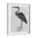 Heron Azul 3 - Fab Funky | Cuadro decorativo de Canvas Lab