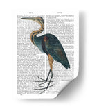 Heron Azul 3 - Fab Funky | Cuadro decorativo de Canvas Lab