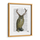 Búho Con Cuernos Llanos - Fab Funky | Cuadro decorativo de Canvas Lab