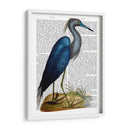 Heron Blue 2 - Fab Funky | Cuadro decorativo de Canvas Lab