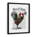 Gallo Con Loudhailer - Fab Funky | Cuadro decorativo de Canvas Lab