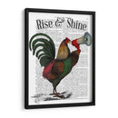 Gallo Con Loudhailer - Fab Funky | Cuadro decorativo de Canvas Lab