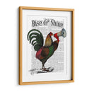 Gallo Con Loudhailer - Fab Funky | Cuadro decorativo de Canvas Lab