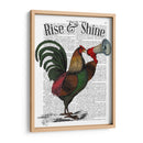 Gallo Con Loudhailer - Fab Funky | Cuadro decorativo de Canvas Lab