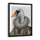 Elizabethan Swan - Fab Funky | Cuadro decorativo de Canvas Lab