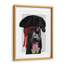 Pirate Black Labrador - Fab Funky | Cuadro decorativo de Canvas Lab