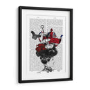 Sombrero De Té De La Tarde Británica - Fab Funky | Cuadro decorativo de Canvas Lab