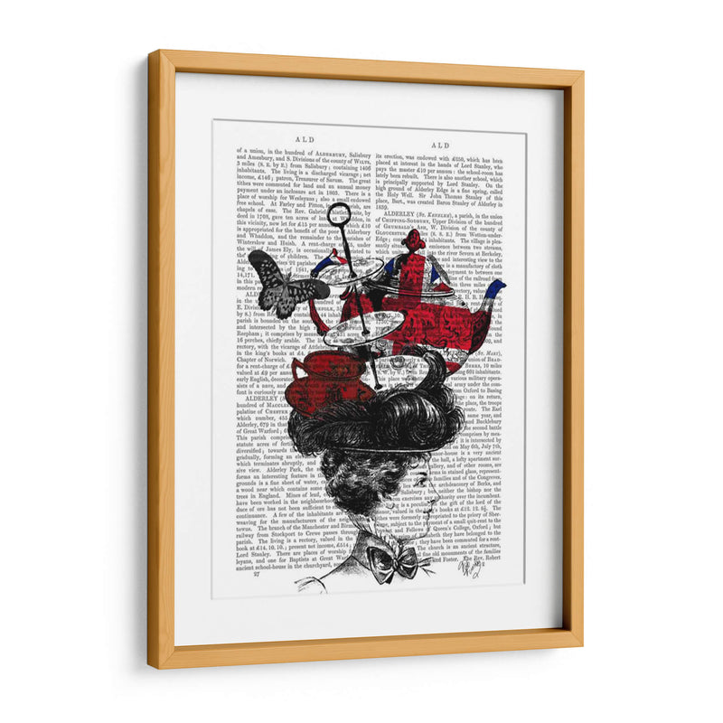 Sombrero De Té De La Tarde Británica - Fab Funky | Cuadro decorativo de Canvas Lab