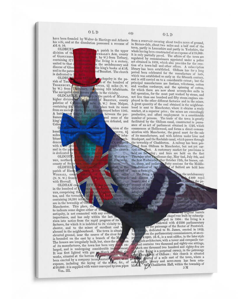 Paloma De Londres - Fab Funky | Cuadro decorativo de Canvas Lab