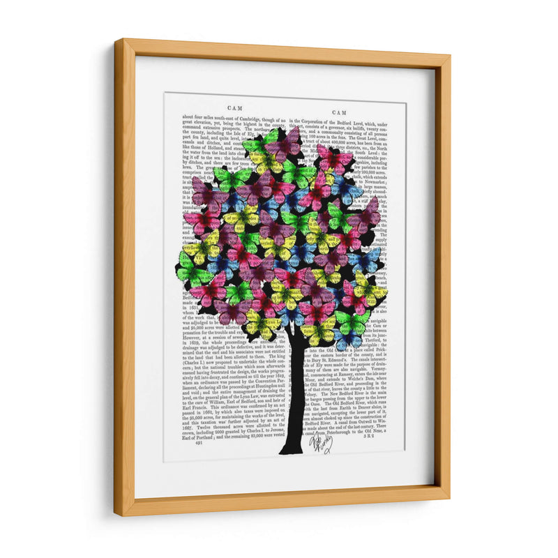 Árbol De Mariposa - Fab Funky | Cuadro decorativo de Canvas Lab