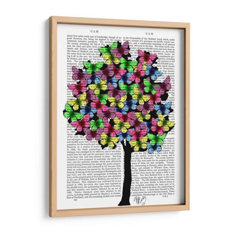 Árbol De Mariposa - Fab Funky | Cuadro decorativo de Canvas Lab