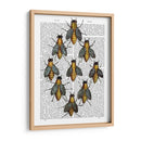 Abejas Medievales - Fab Funky | Cuadro decorativo de Canvas Lab
