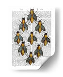 Abejas Medievales - Fab Funky | Cuadro decorativo de Canvas Lab