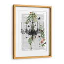 Araña Con Vides Y Mariposas. - Fab Funky | Cuadro decorativo de Canvas Lab