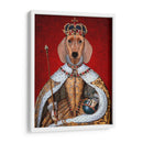 Reina Dachshund - Fab Funky | Cuadro decorativo de Canvas Lab