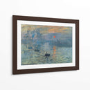 Sol naciente - Claude Monet | Cuadro decorativo de Canvas Lab
