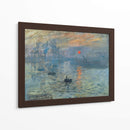 Sol naciente - Claude Monet | Cuadro decorativo de Canvas Lab