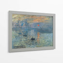 Sol naciente - Claude Monet | Cuadro decorativo de Canvas Lab